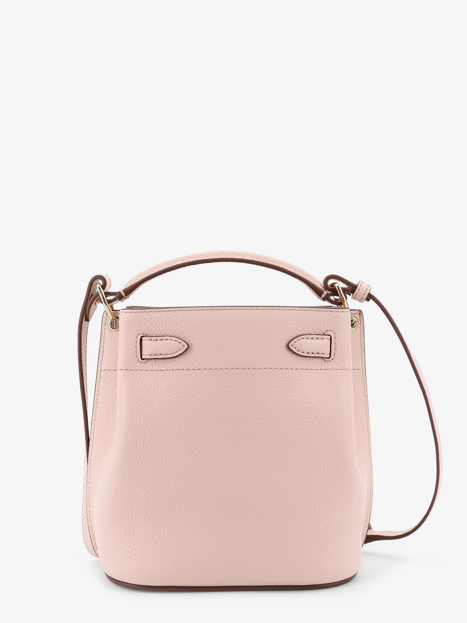 Mulberry Women Leather Bucket Bag With Logo