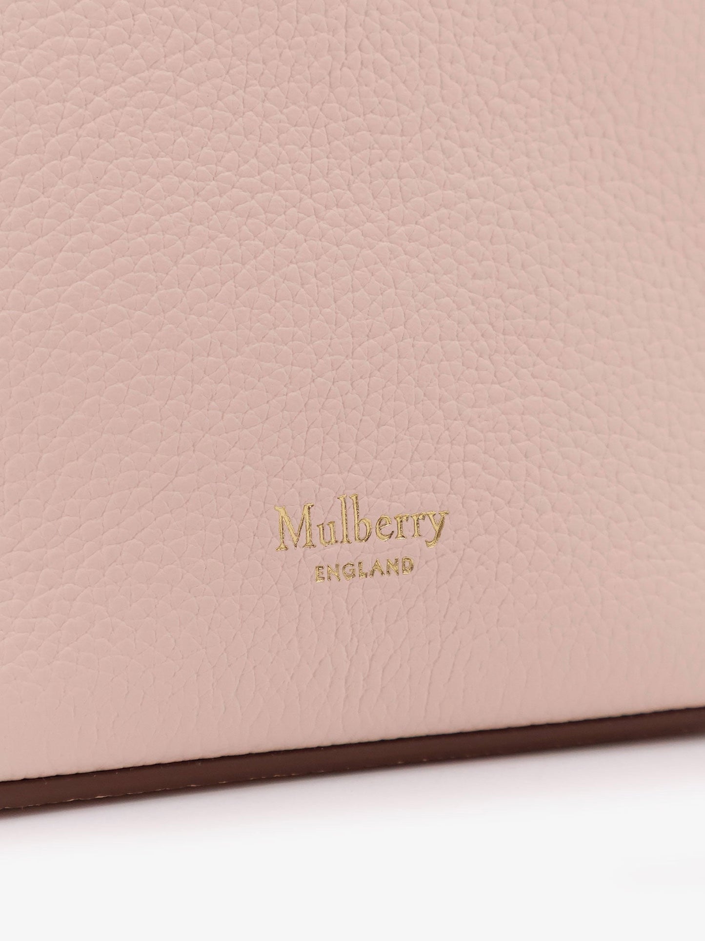 Mulberry Women Leather Bucket Bag With Logo