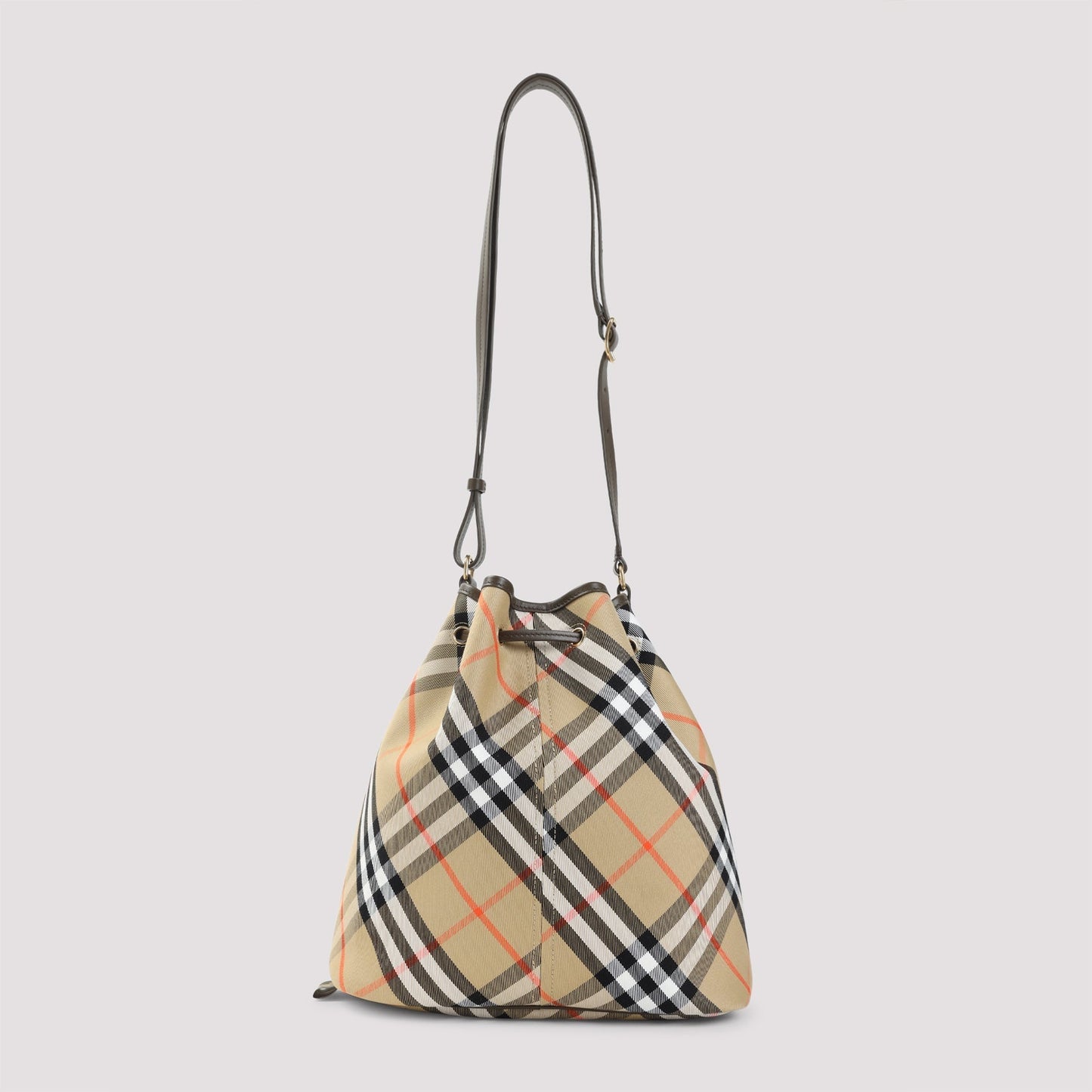Burberry Medium Drawstring Bucket Shoulder Bag Women