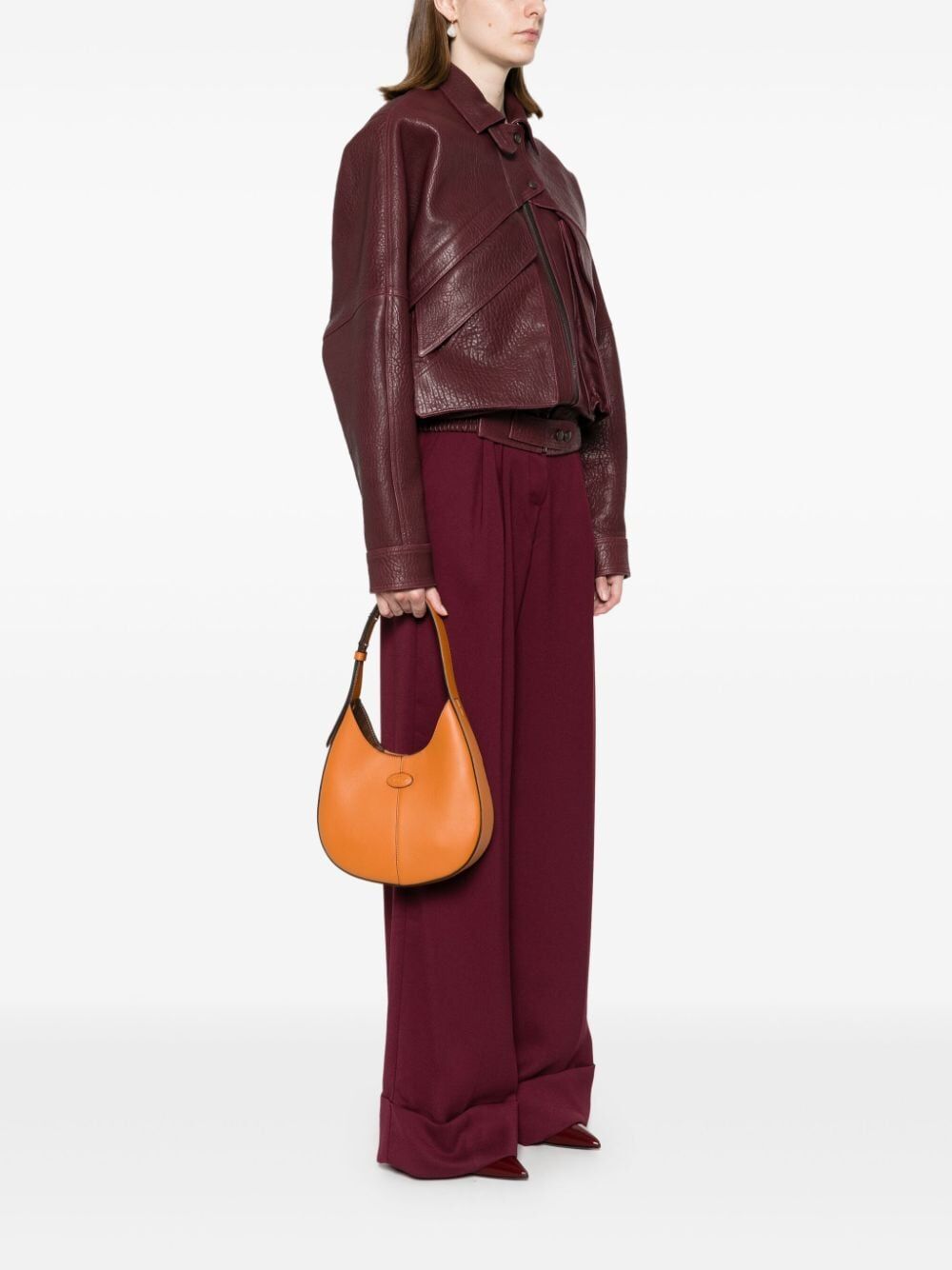 Tod's Women Borsa Hobo Con Patch Logo