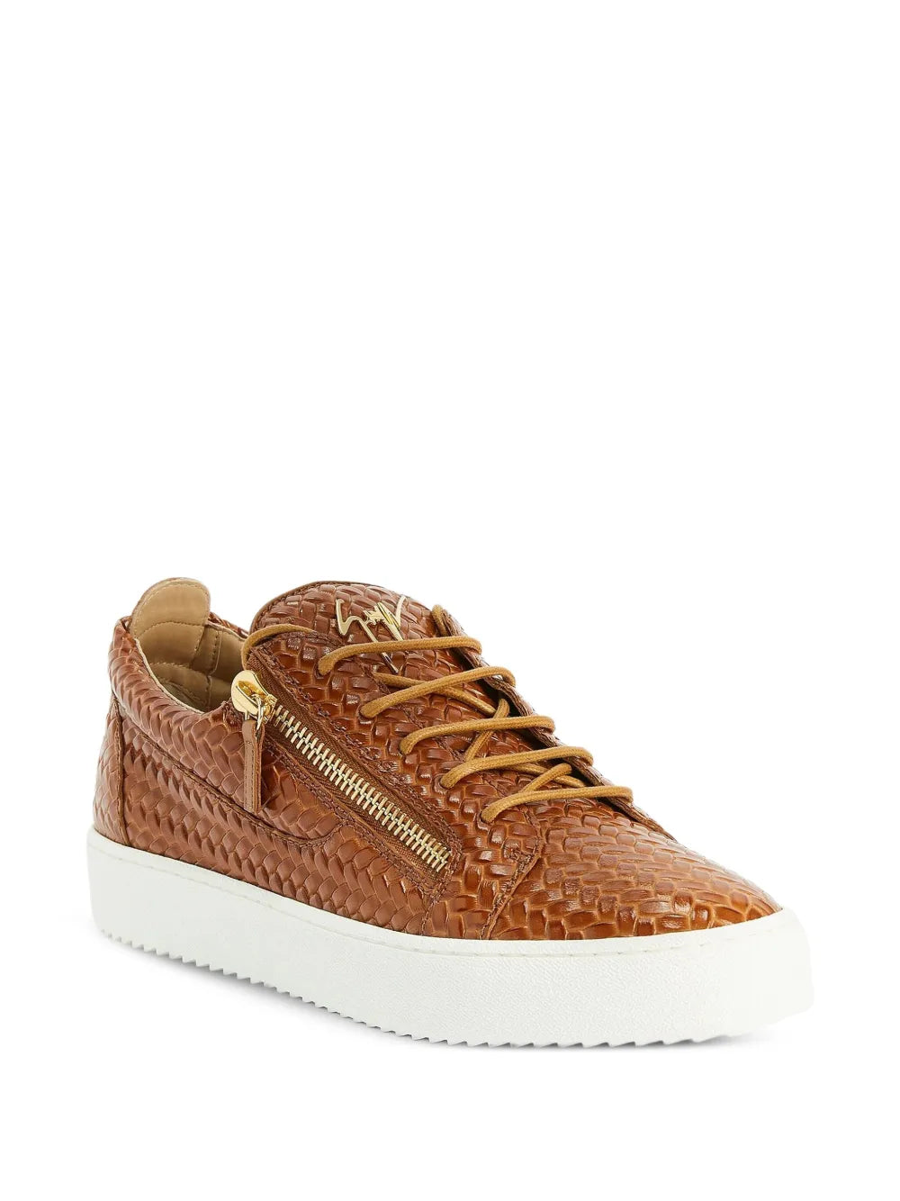 Giuseppe Zanotti Frankie Double-Zip Low-Top Sneakers