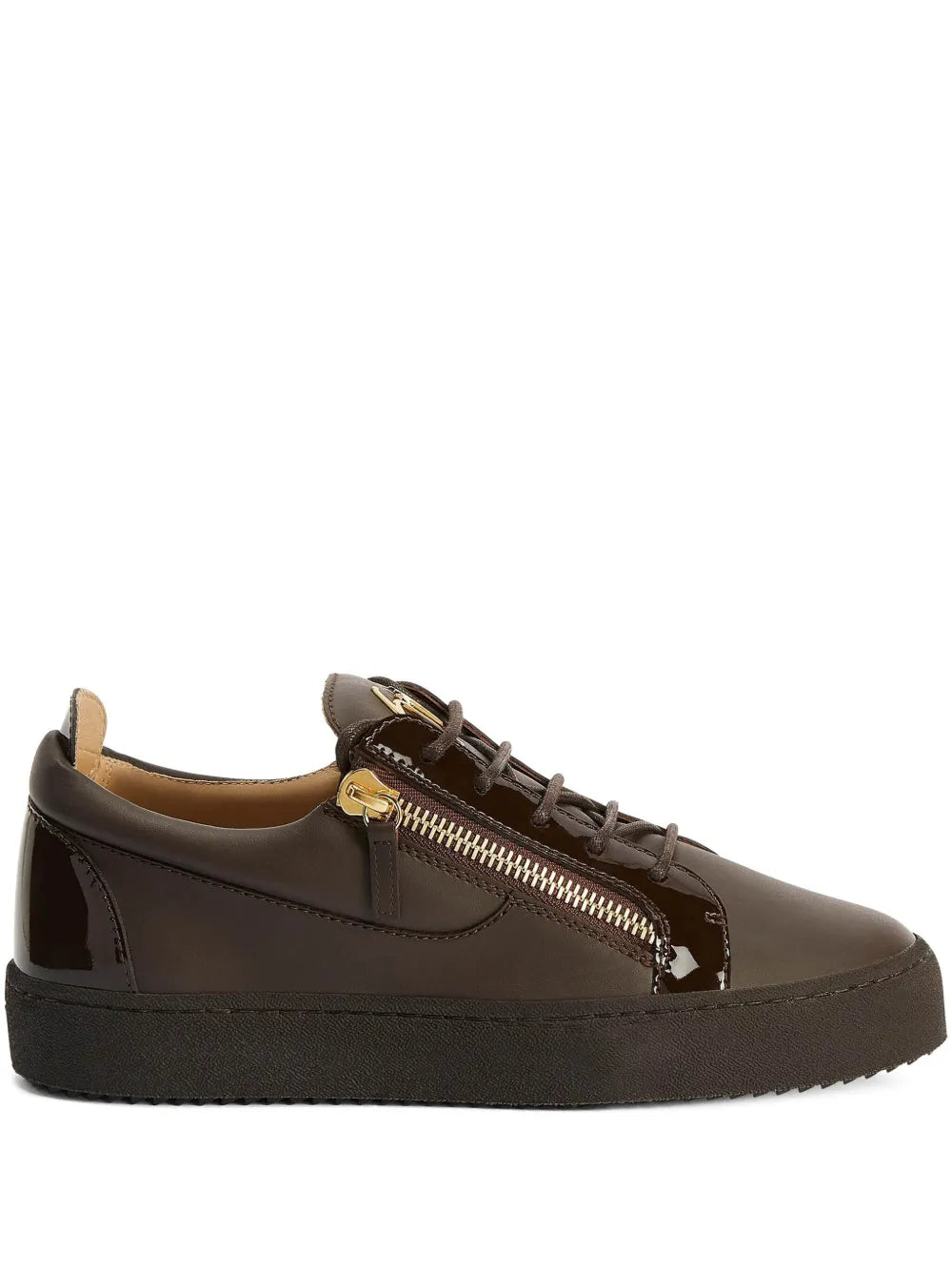 Giuseppe Zanotti Frankie Double-Zip Low-Top Sneakers
