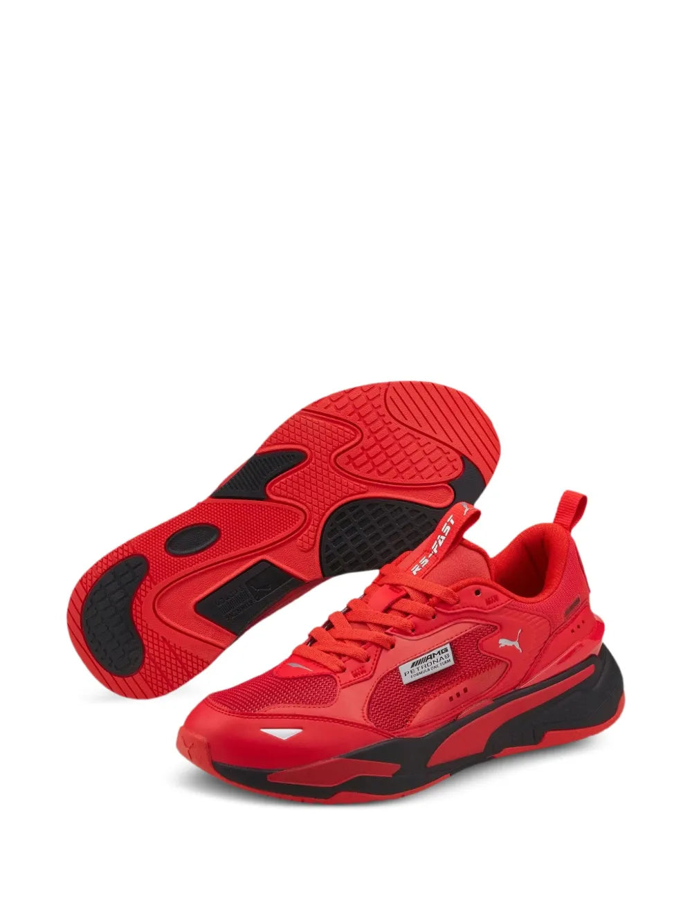 Puma X Mercedes Amg Petronas F1 X Rs Fast Motorsport Hibiscus Sneakers