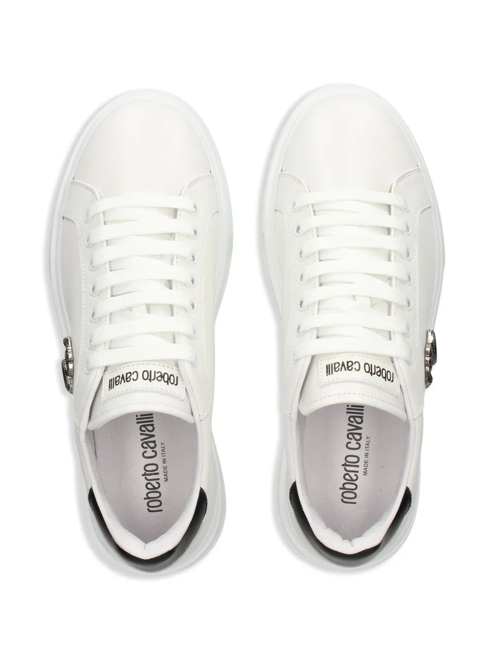 Roberto Cavalli Logo-Plaque Trainers