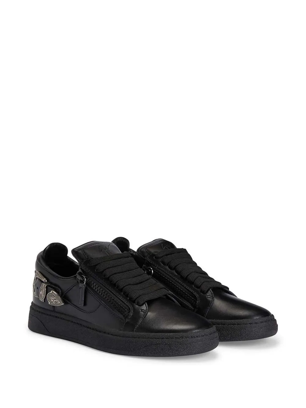 Giuseppe Zanotti Gz94 Deluxe Double-Zip Low-Top Sneakers
