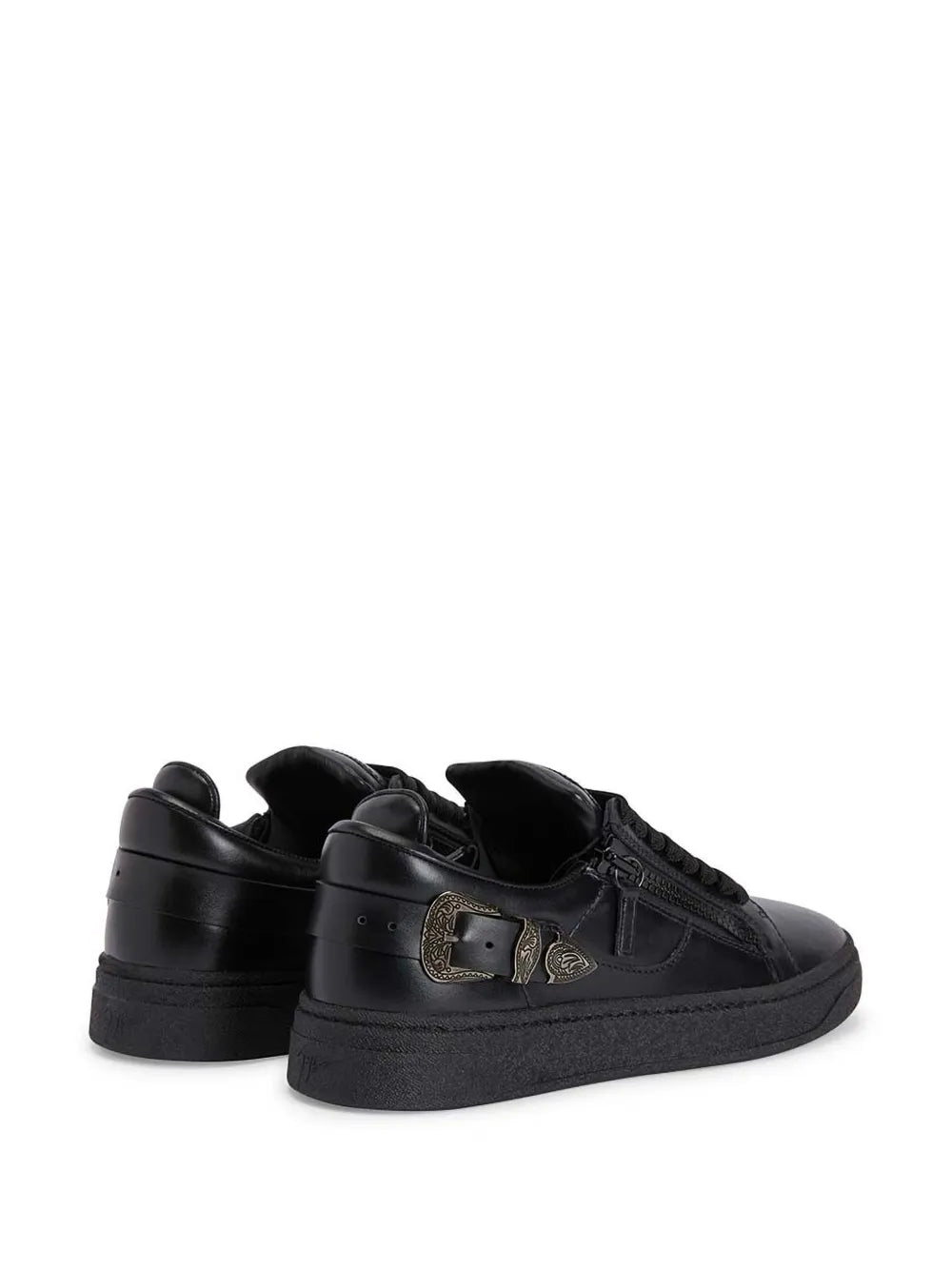 Giuseppe Zanotti Gz94 Deluxe Double-Zip Low-Top Sneakers