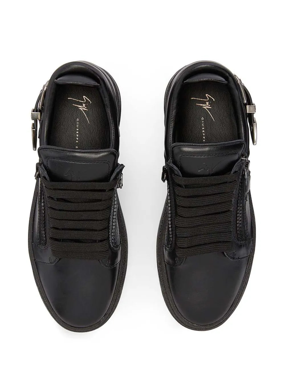 Giuseppe Zanotti Gz94 Deluxe Double-Zip Low-Top Sneakers