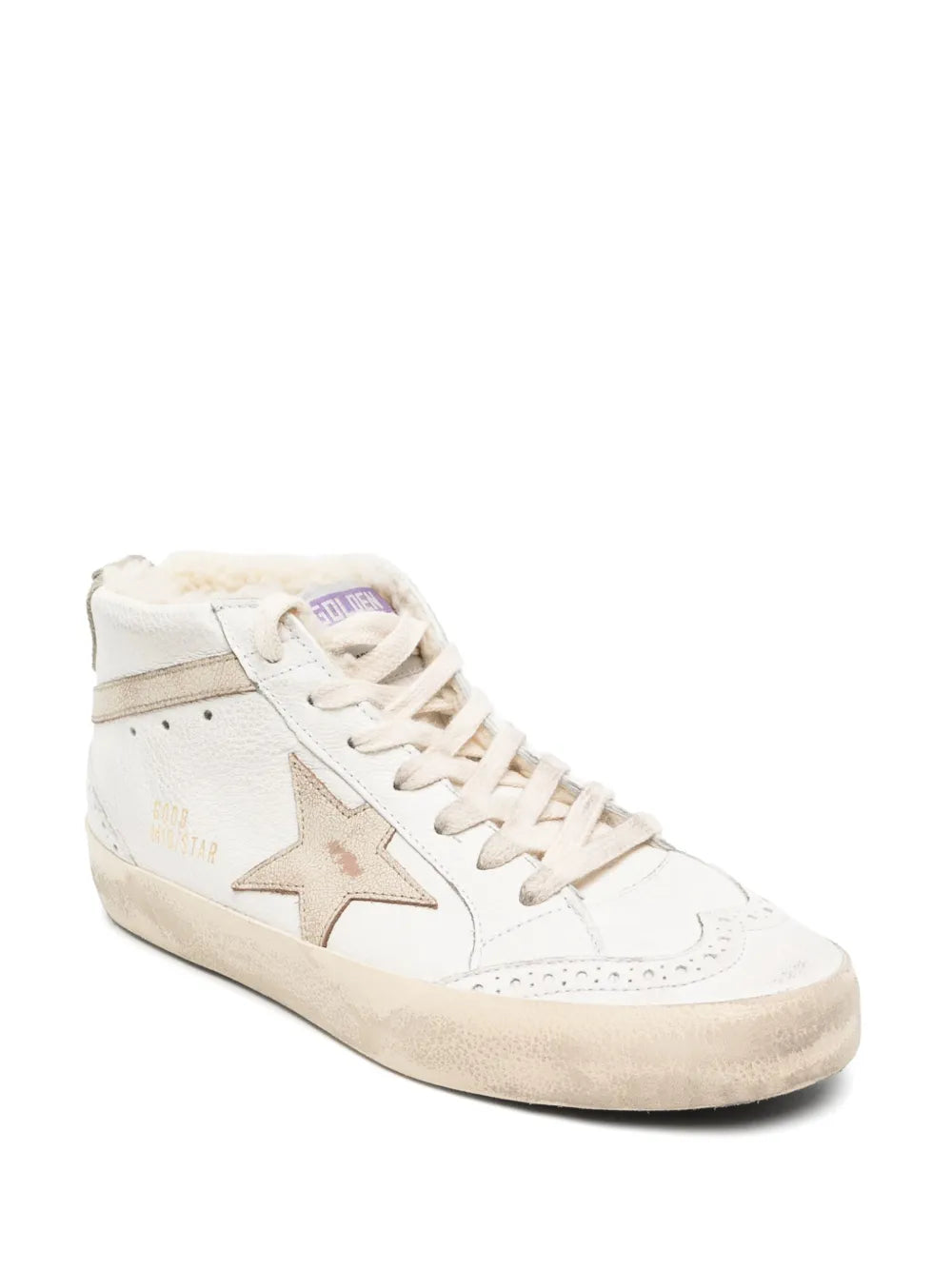 Golden Goose Mid Star Nappa Upper Shiny