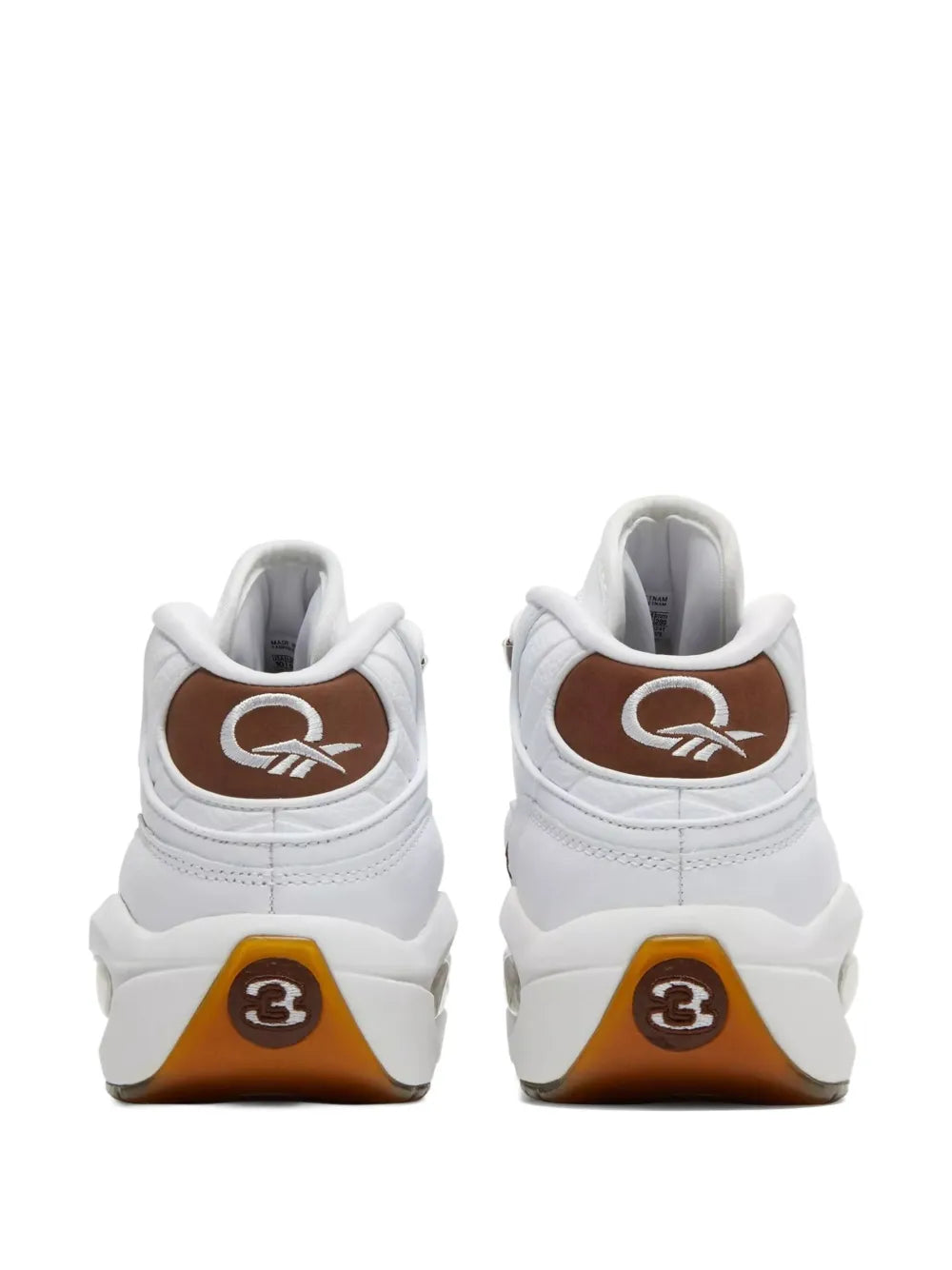 Reebok Question Mid Mocha Toe Trainers