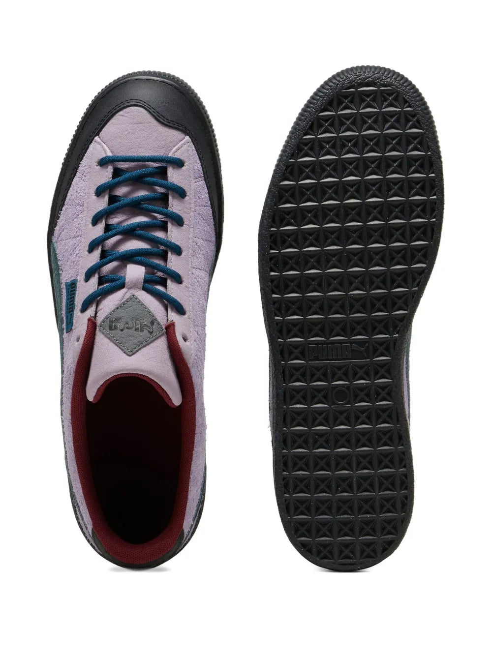 Puma Clyde Lavender Shock/Ocean Tropic Sneakers