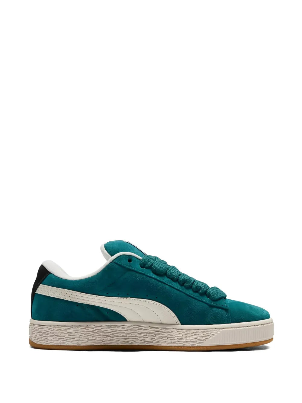Puma Suede Xl Cold Green/Frosted Ivory/Black Sneakers