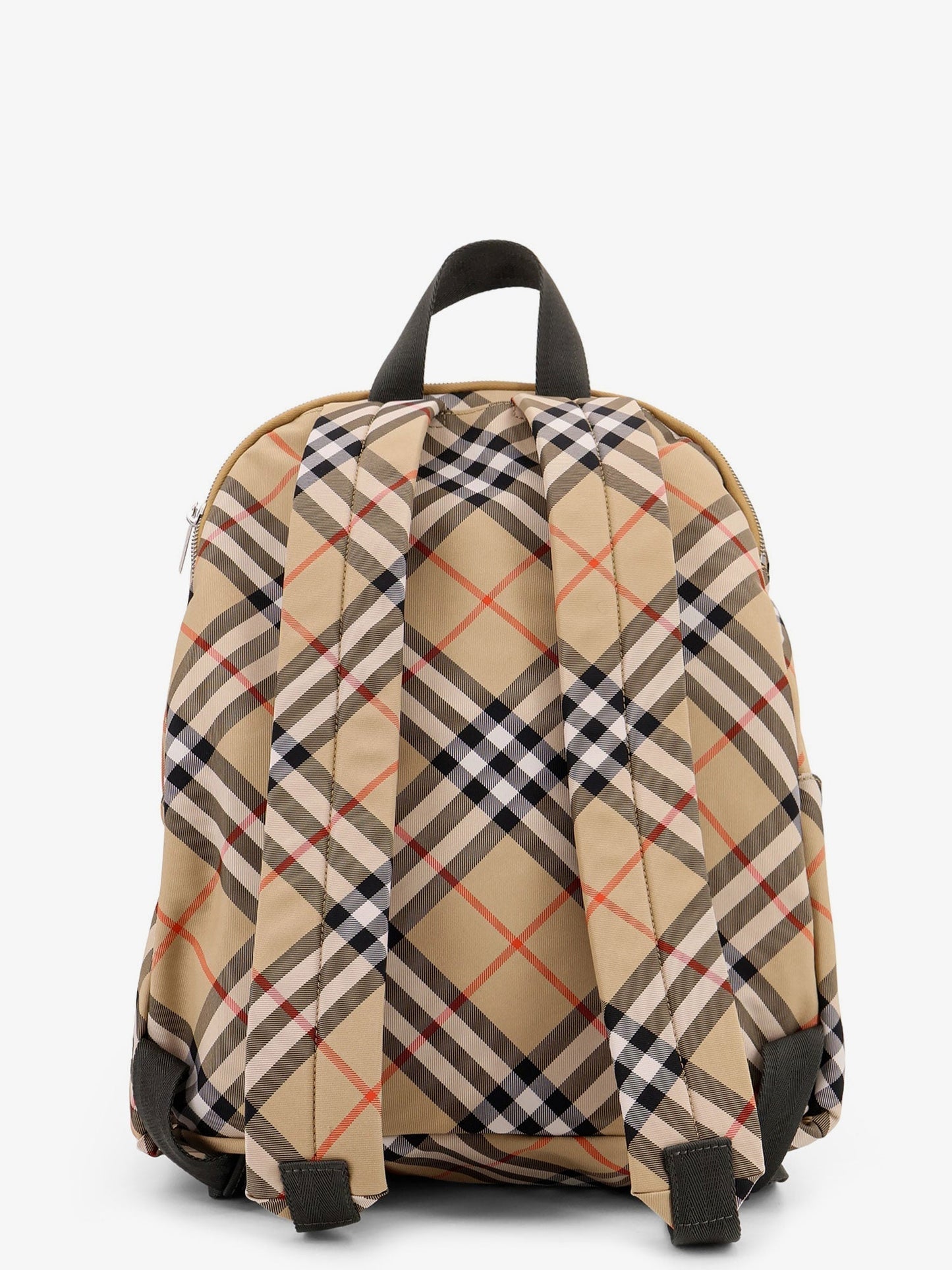 Burberry Men Essential Backpack With Check Pattern