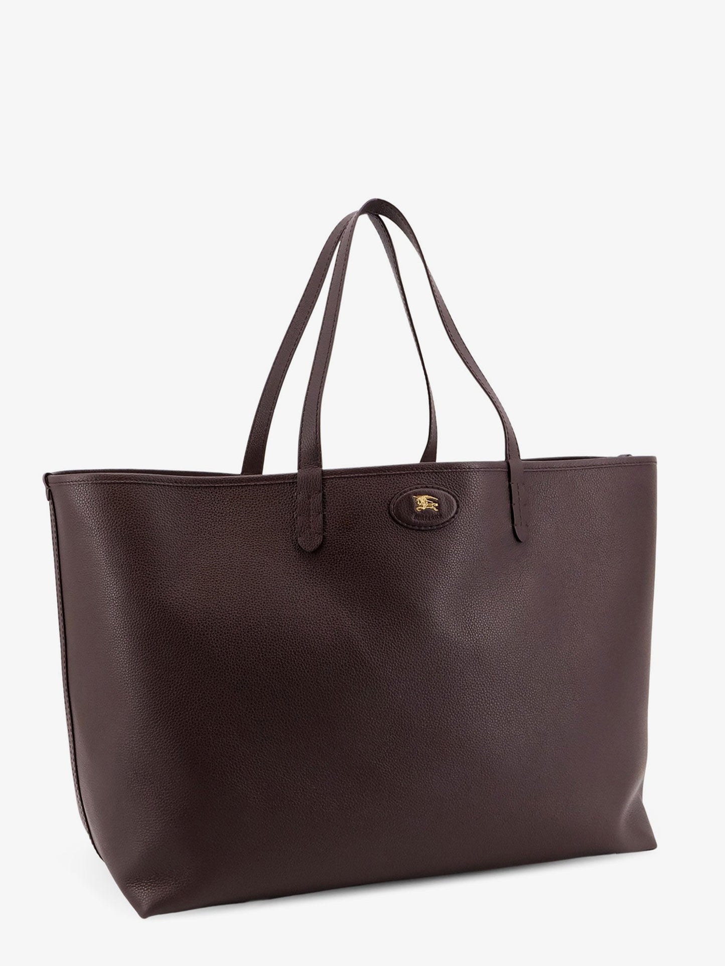 Burberry Men Reversible Shopping Bag With Check Pattern