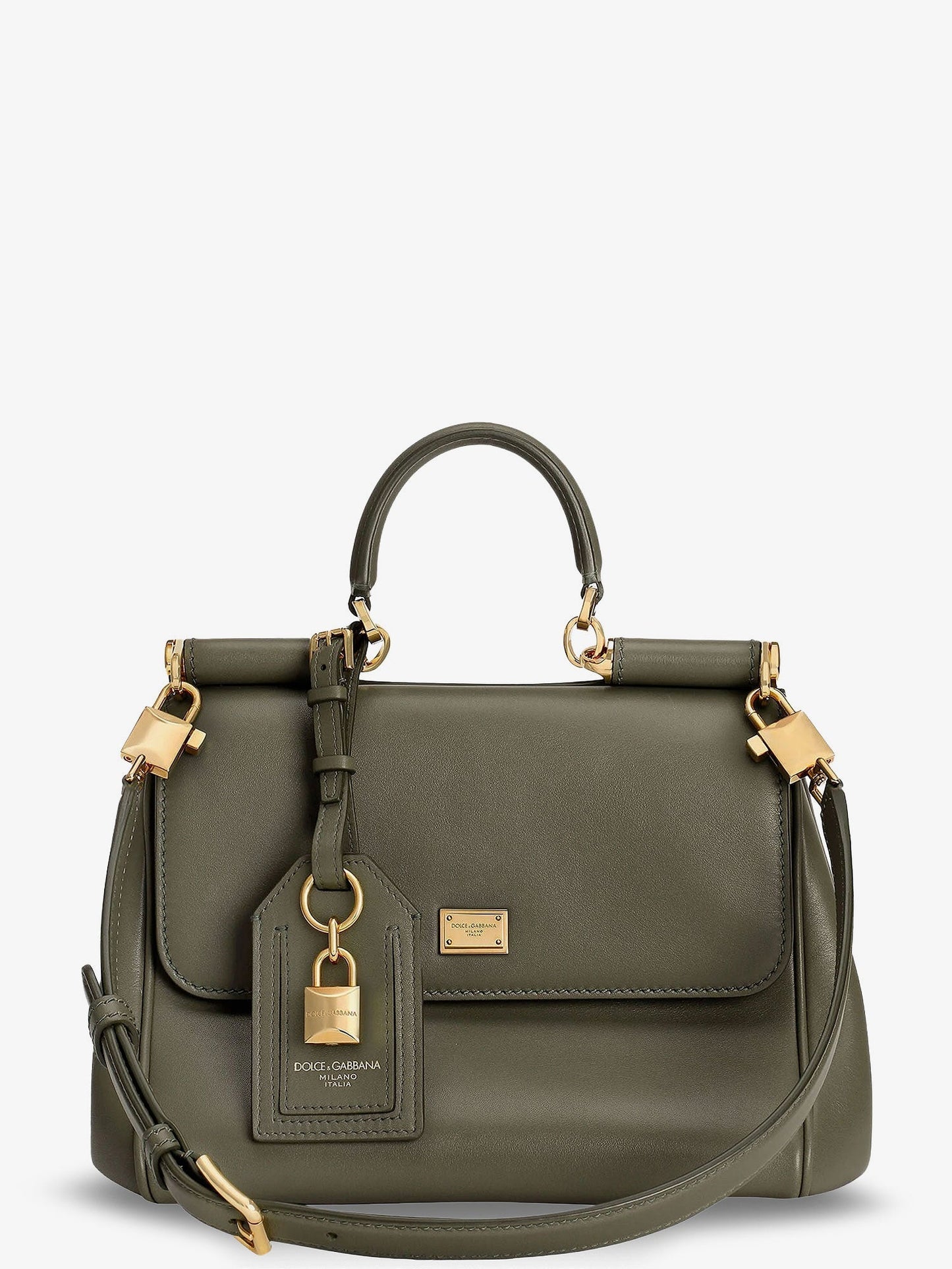 Dolce & Gabbana Women My Sicily Leather Crossbody Bag