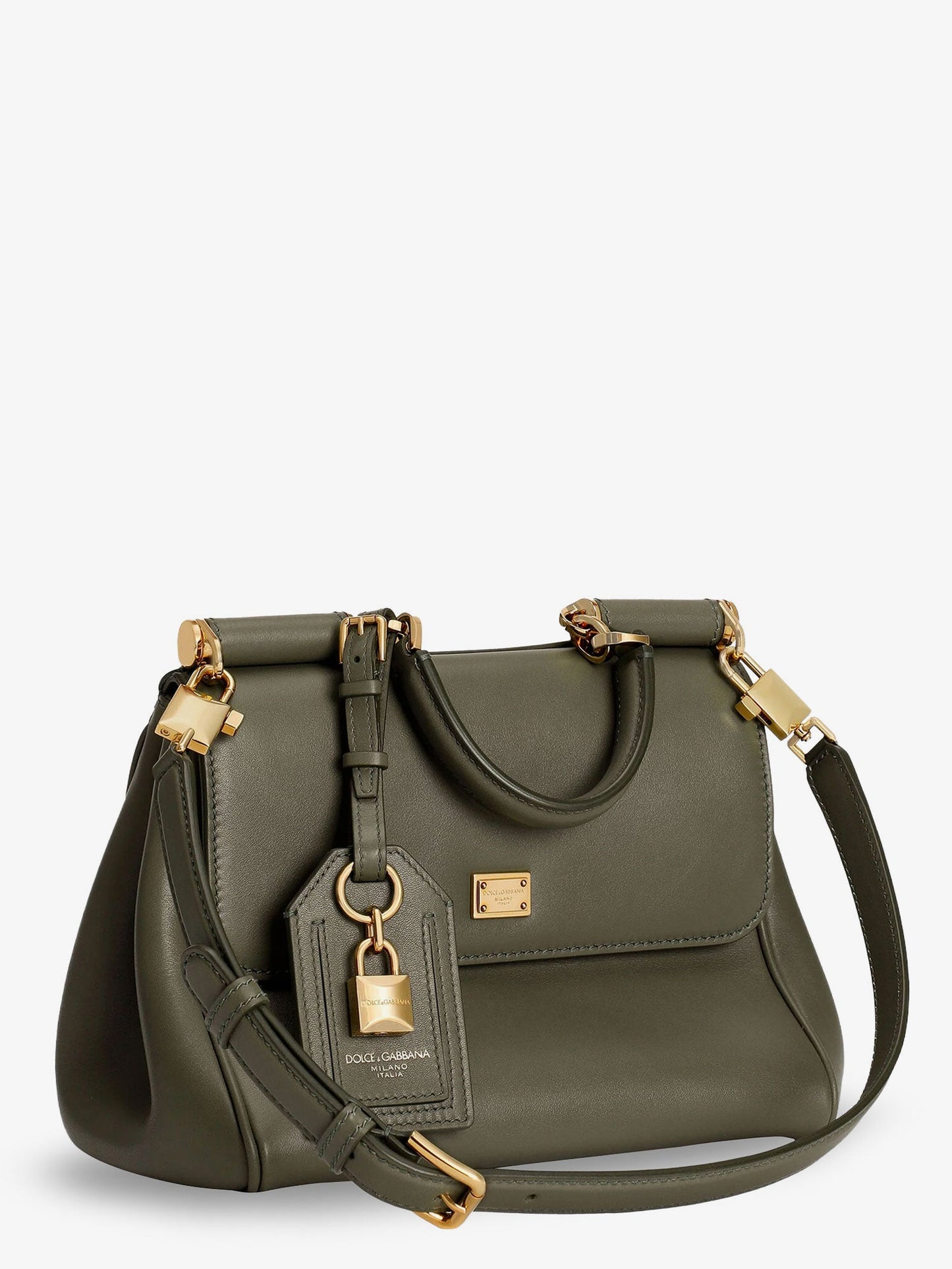 Dolce & Gabbana Women My Sicily Leather Crossbody Bag