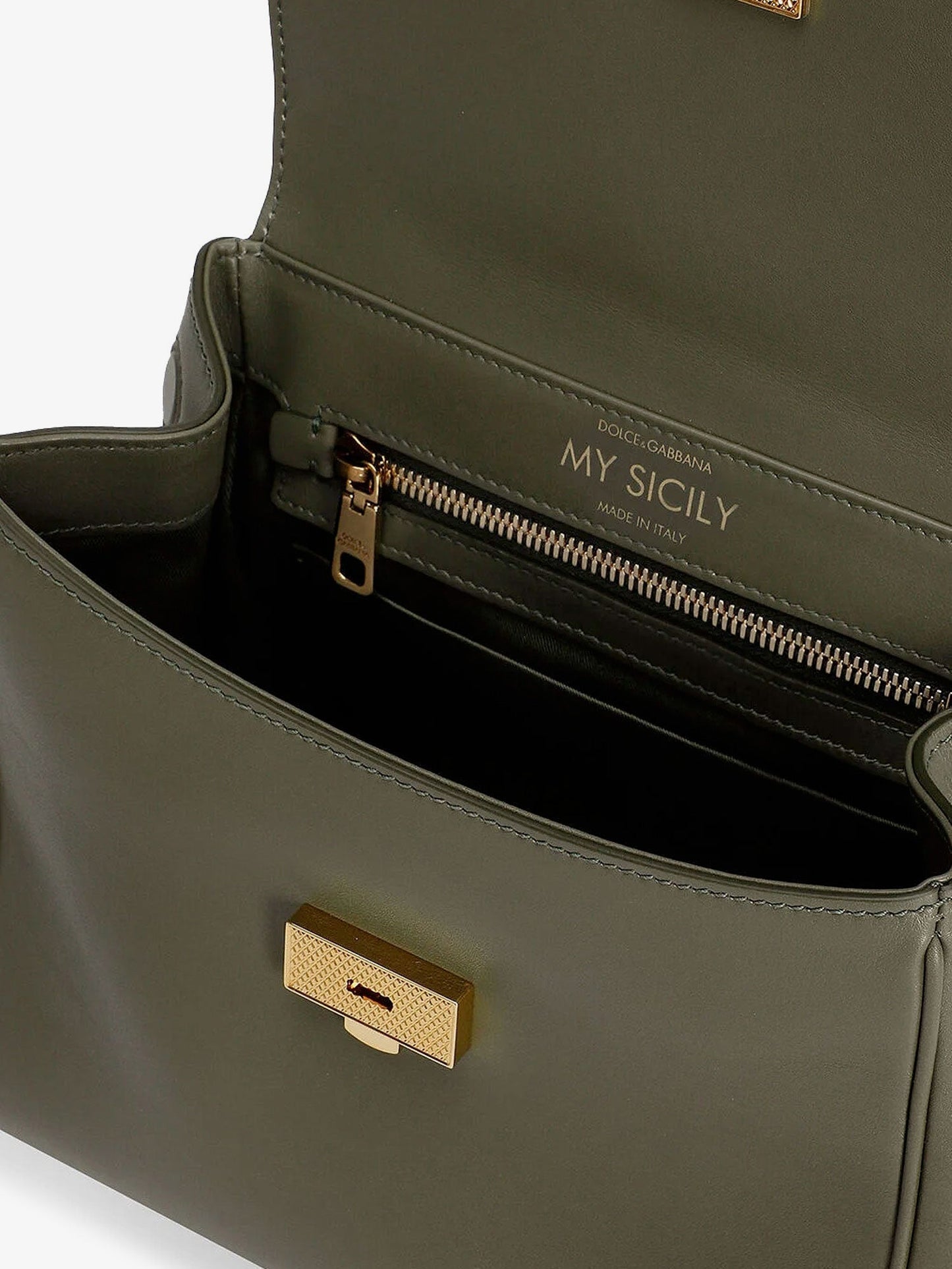 Dolce & Gabbana Women My Sicily Leather Crossbody Bag