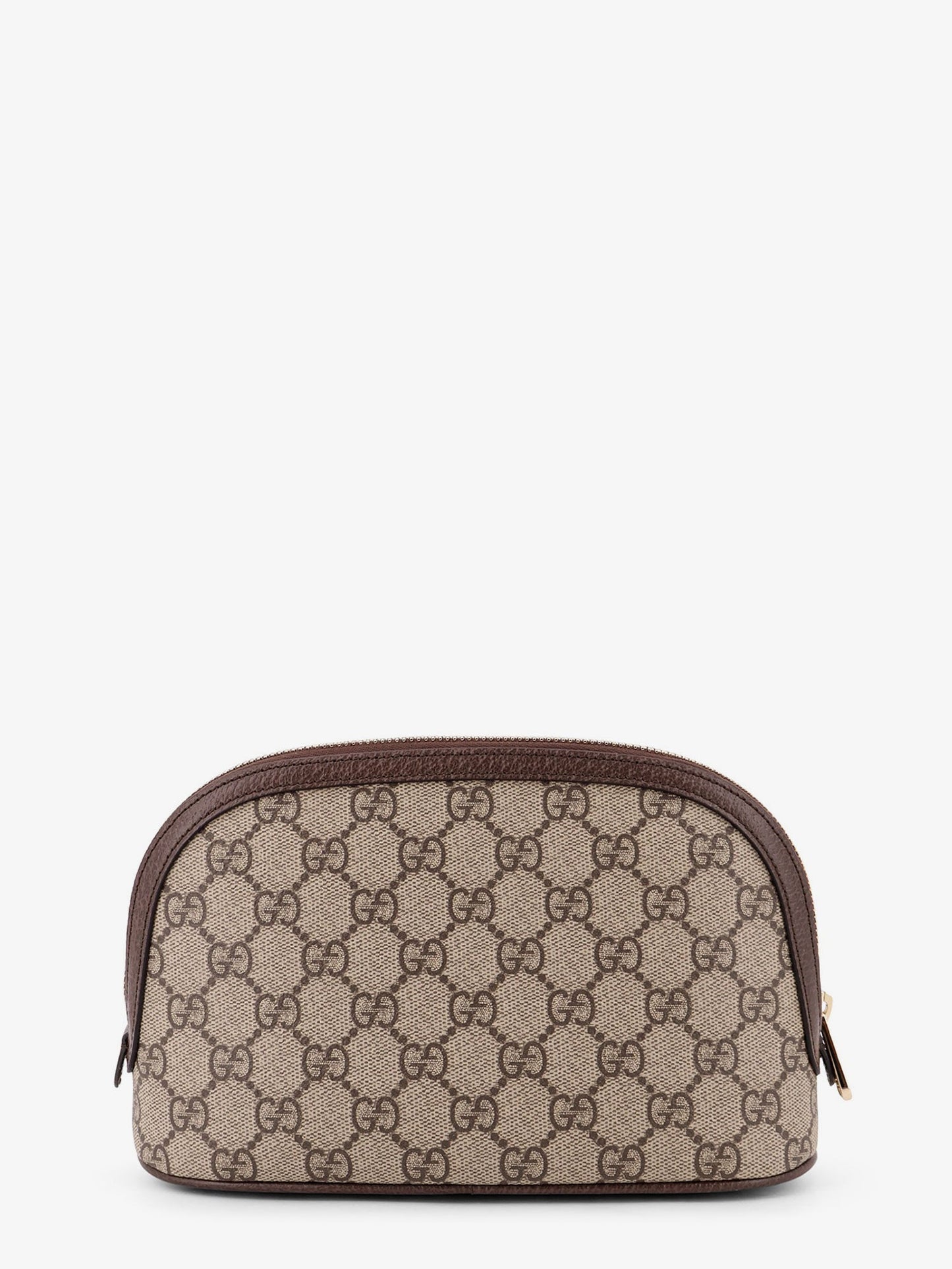 Gucci Women Coated Canvas Beauty Case With Gg Motif