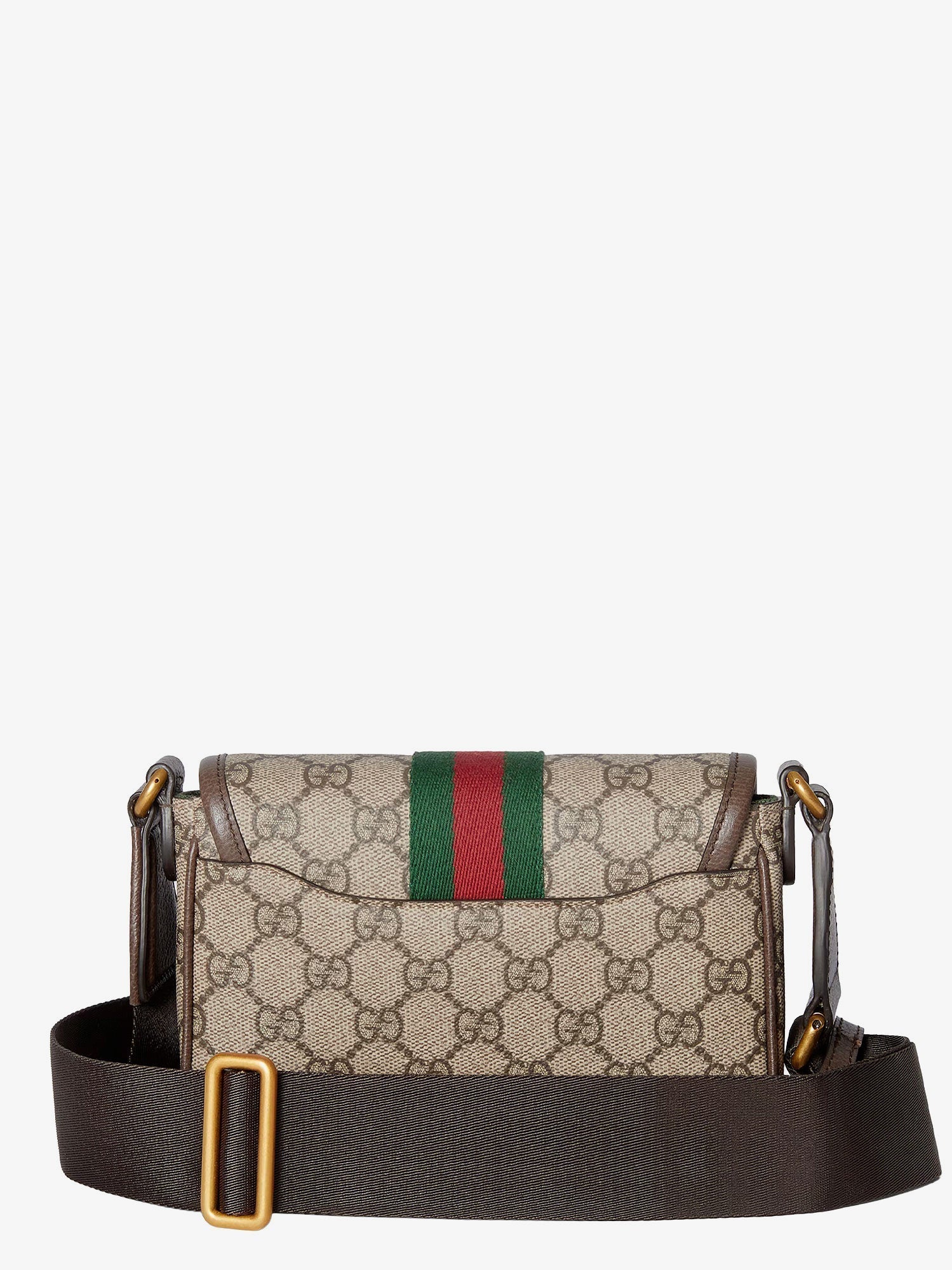 Gucci Men Mini Ophidia Gg Fabric Crossbody Bag