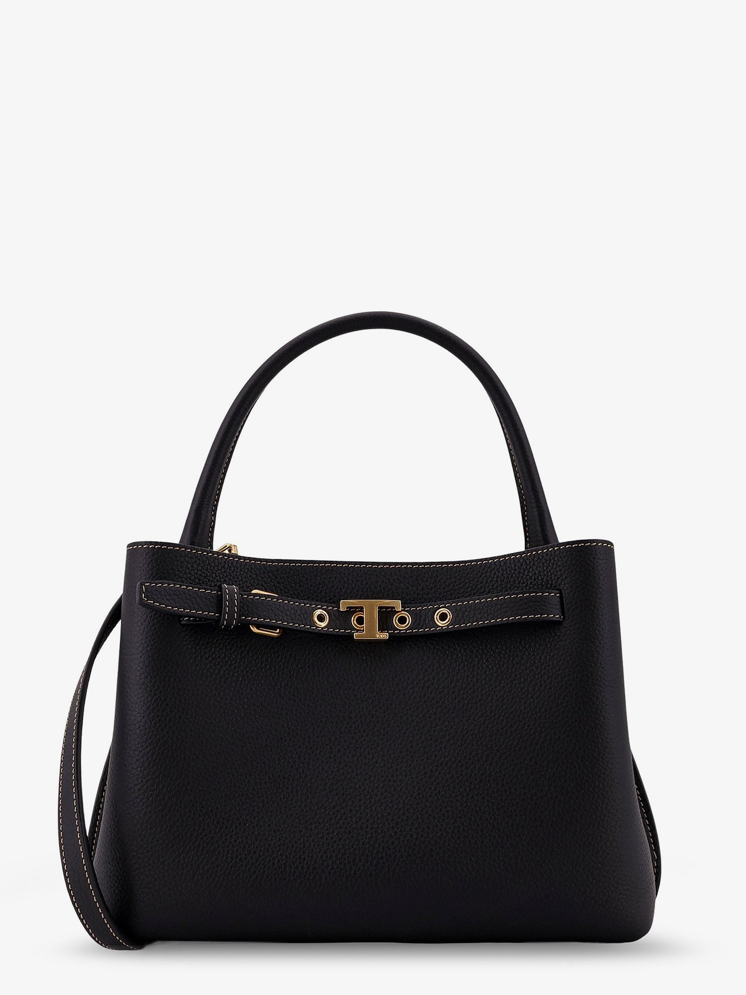 Tod's Women Borsa A Mano Tim Top Mini In Pelle
