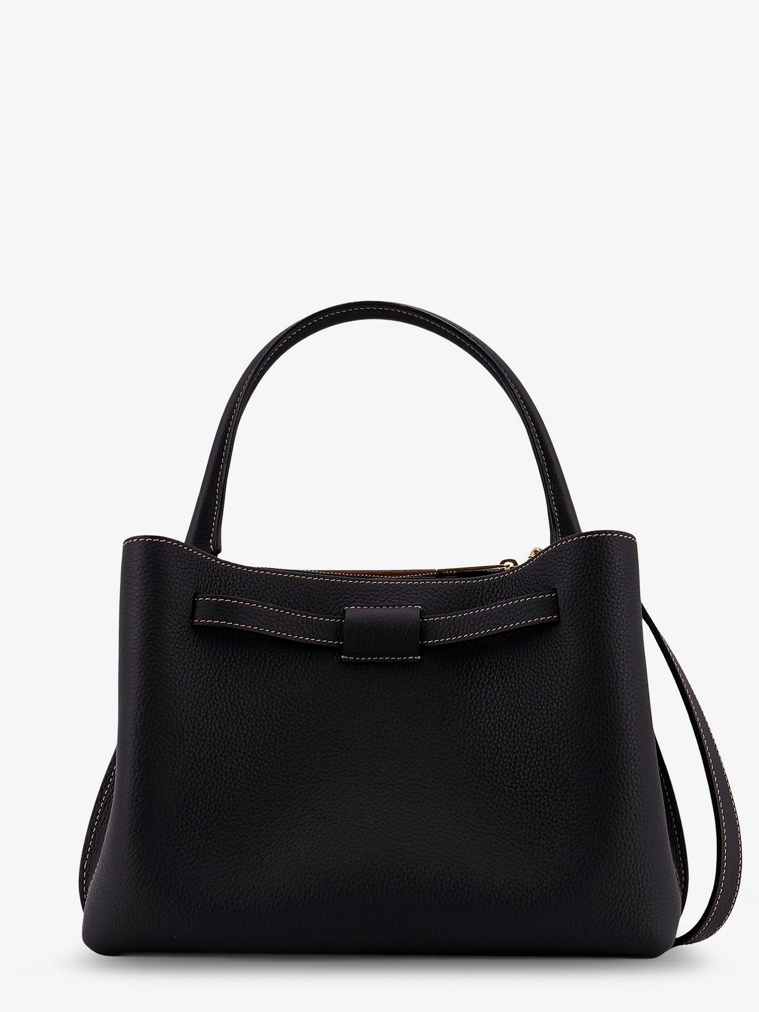 Tod's Women Borsa A Mano Tim Top Mini In Pelle