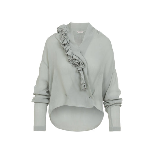 Alberta Ferretti Creponne Blouse Women