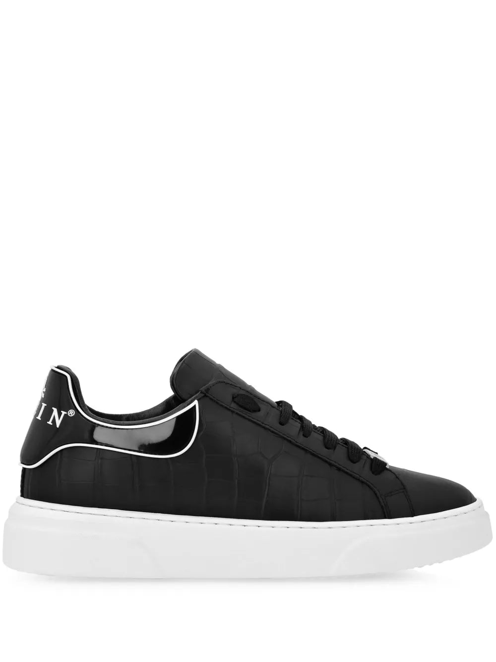 Philipp Plein Crocco Big Bang Runner Sneakers