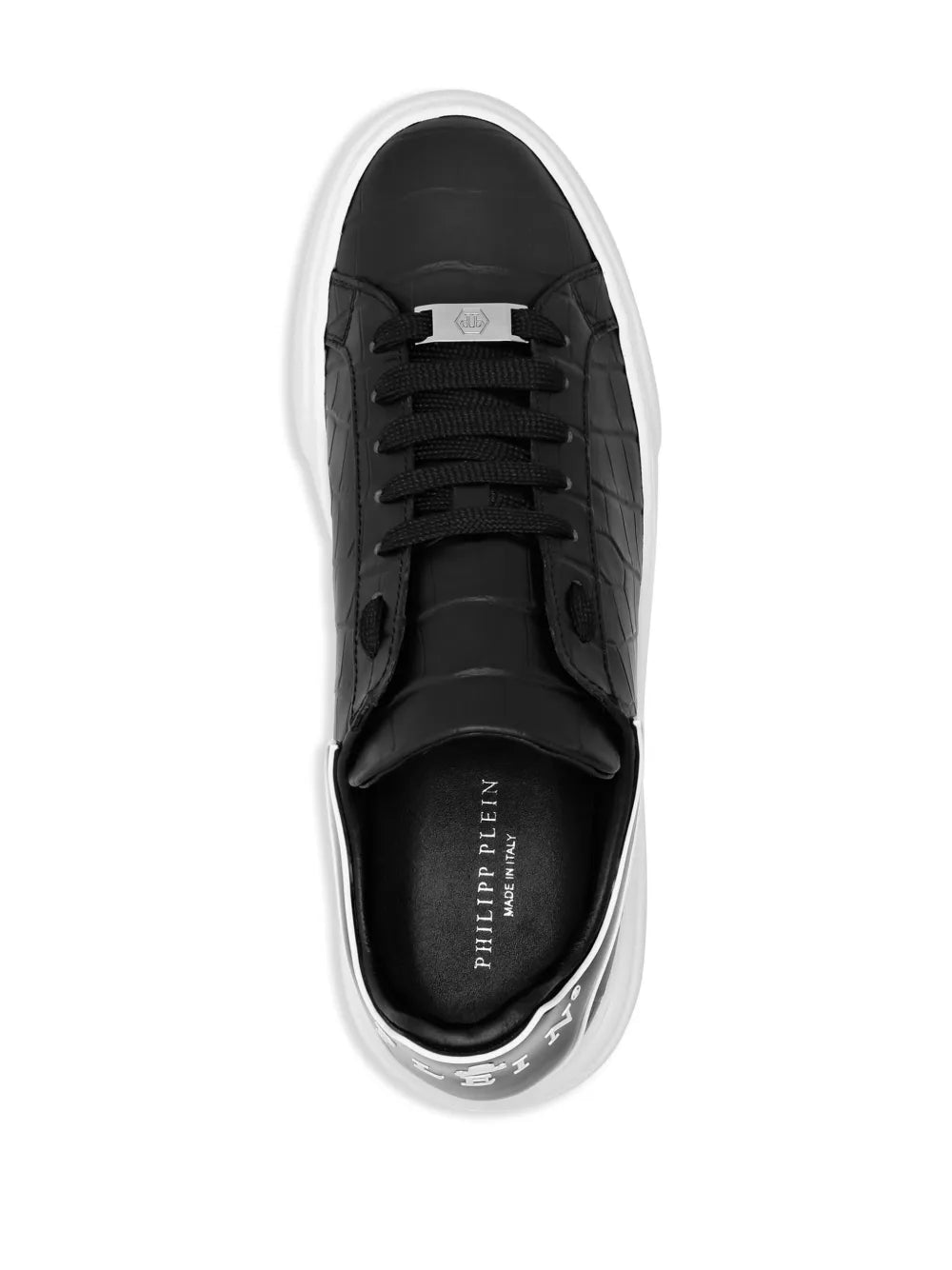 Philipp Plein Crocco Big Bang Runner Sneakers