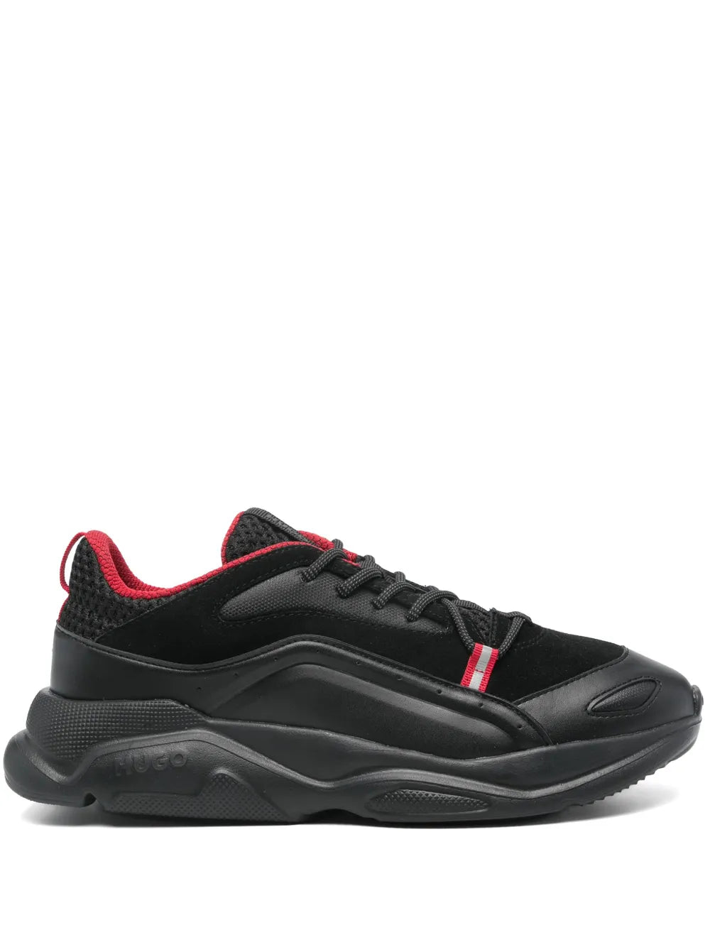 Hugo Leon Runn Black Red