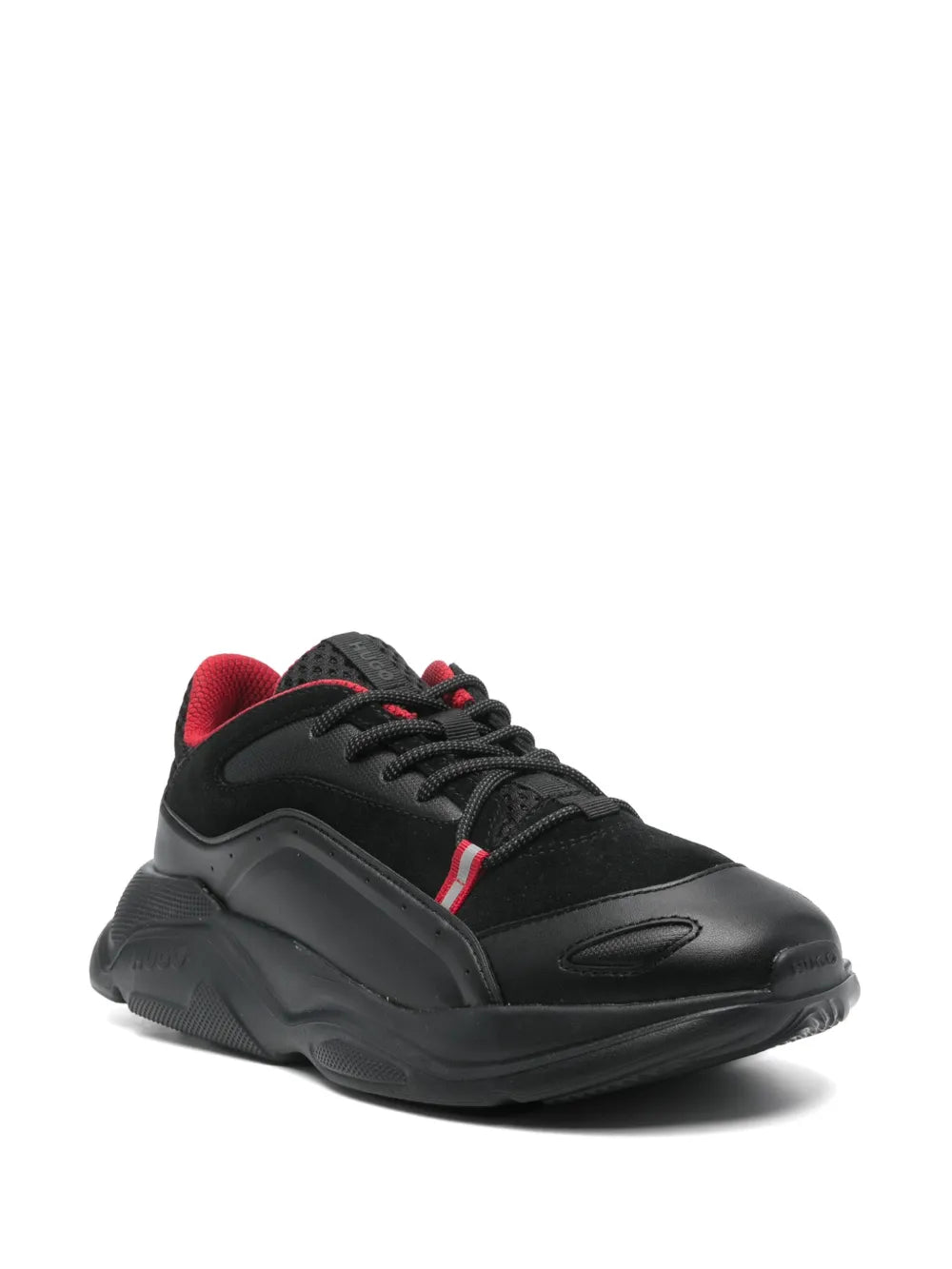 Hugo Leon Runn Black Red