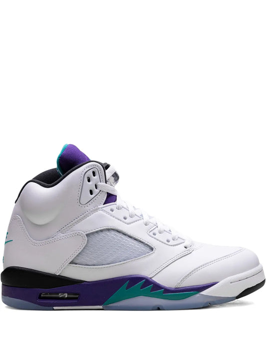 Air Jordan 5 Retro Og New Emerald/Grape Ice Sneakers