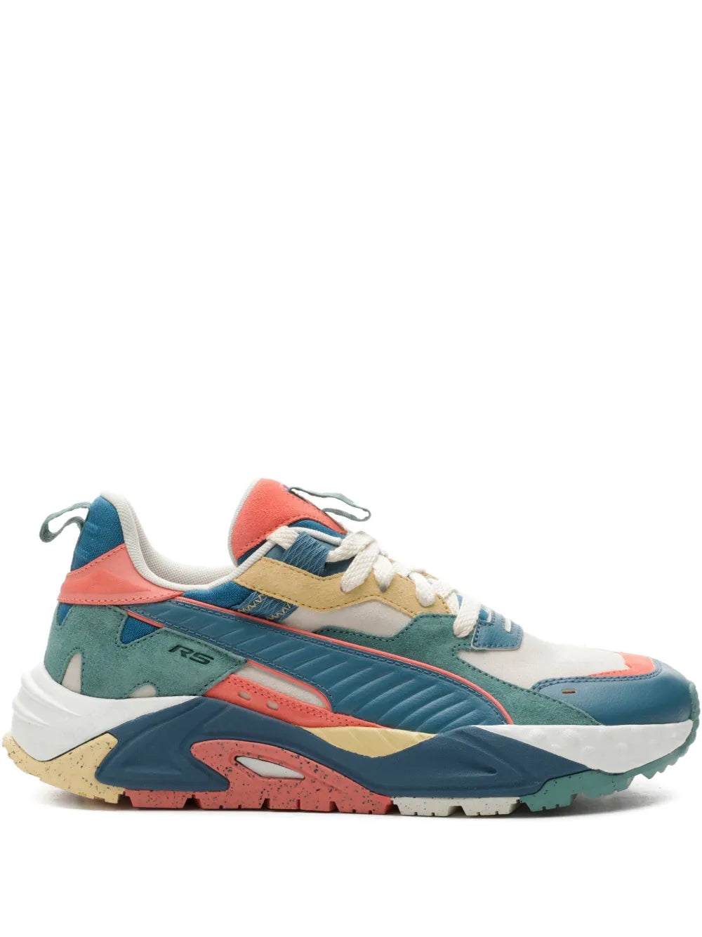 Puma Rs-Trck Vapor Grey/Deep Dive/Hibiscus Flower Sneakers