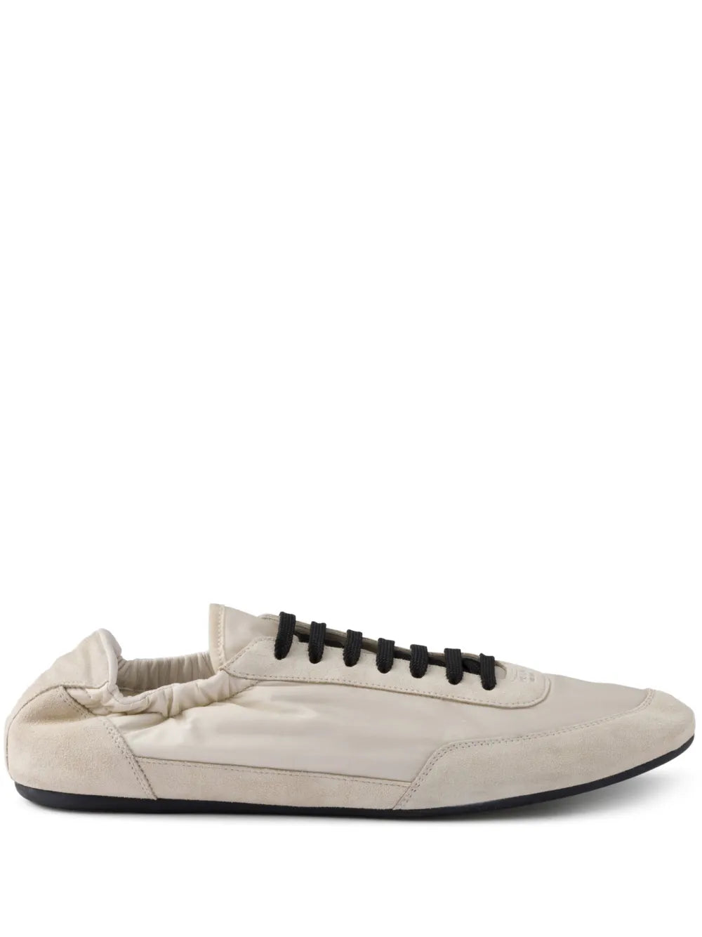 Prada Collapse Re-Nylon Suede Sneakers