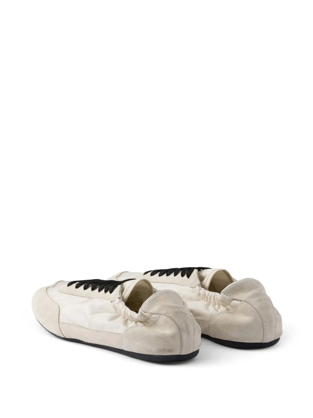 Prada Collapse Re-Nylon Suede Sneakers
