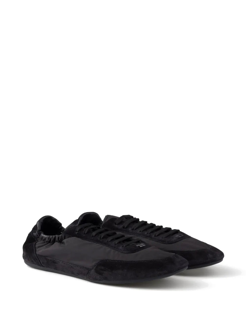 Prada Collapse Re-Nylon Suede Sneakers