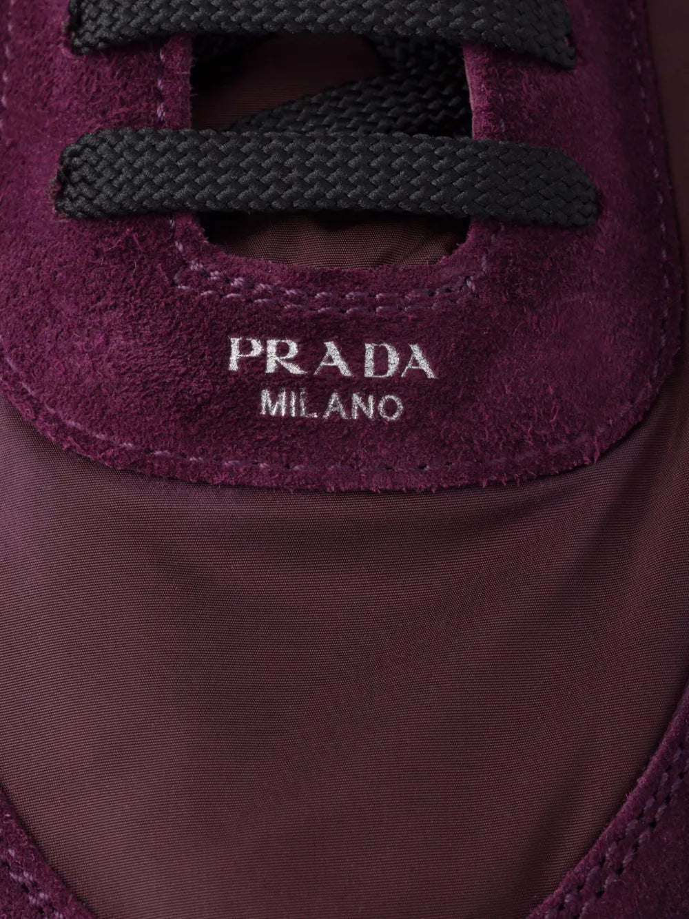 Prada Collapse Re-Nylon Suede Sneakers