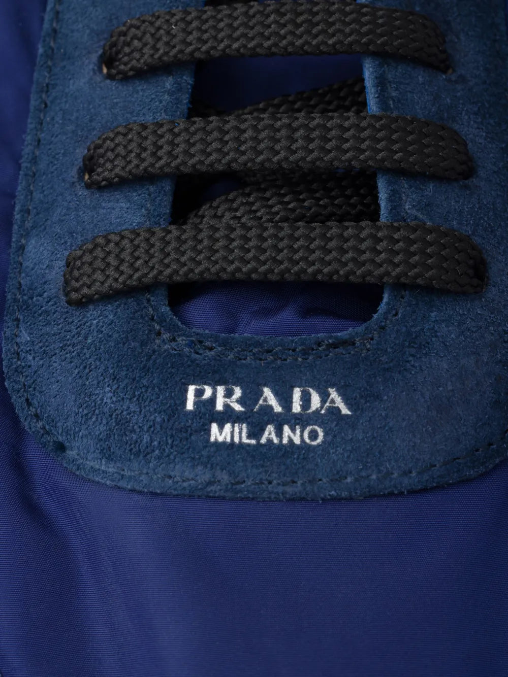 Prada Collapse Re-Nylon Suede Sneakers