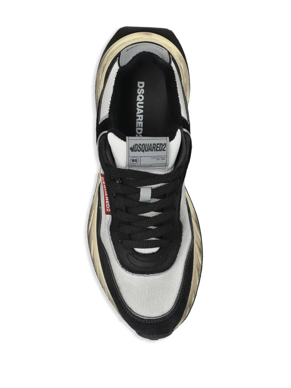 Dsquared2 Panelled Low-Top Sneakers