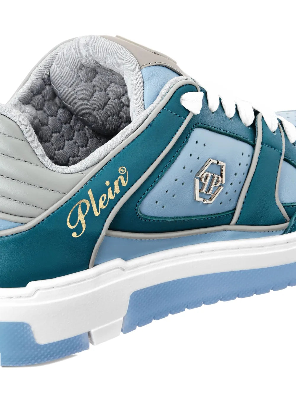 Philipp Plein Leather-Panelled Sneakers