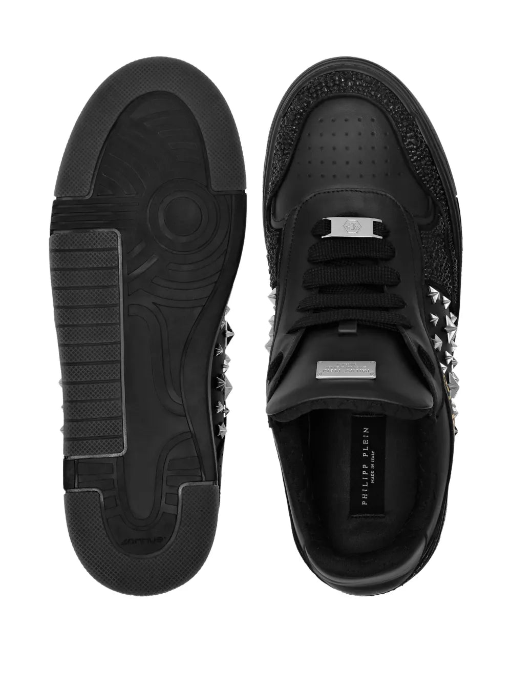 Philipp Plein Stud-Embellished Sneakers