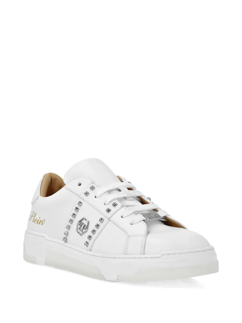 Philipp Plein Leather Sneakers