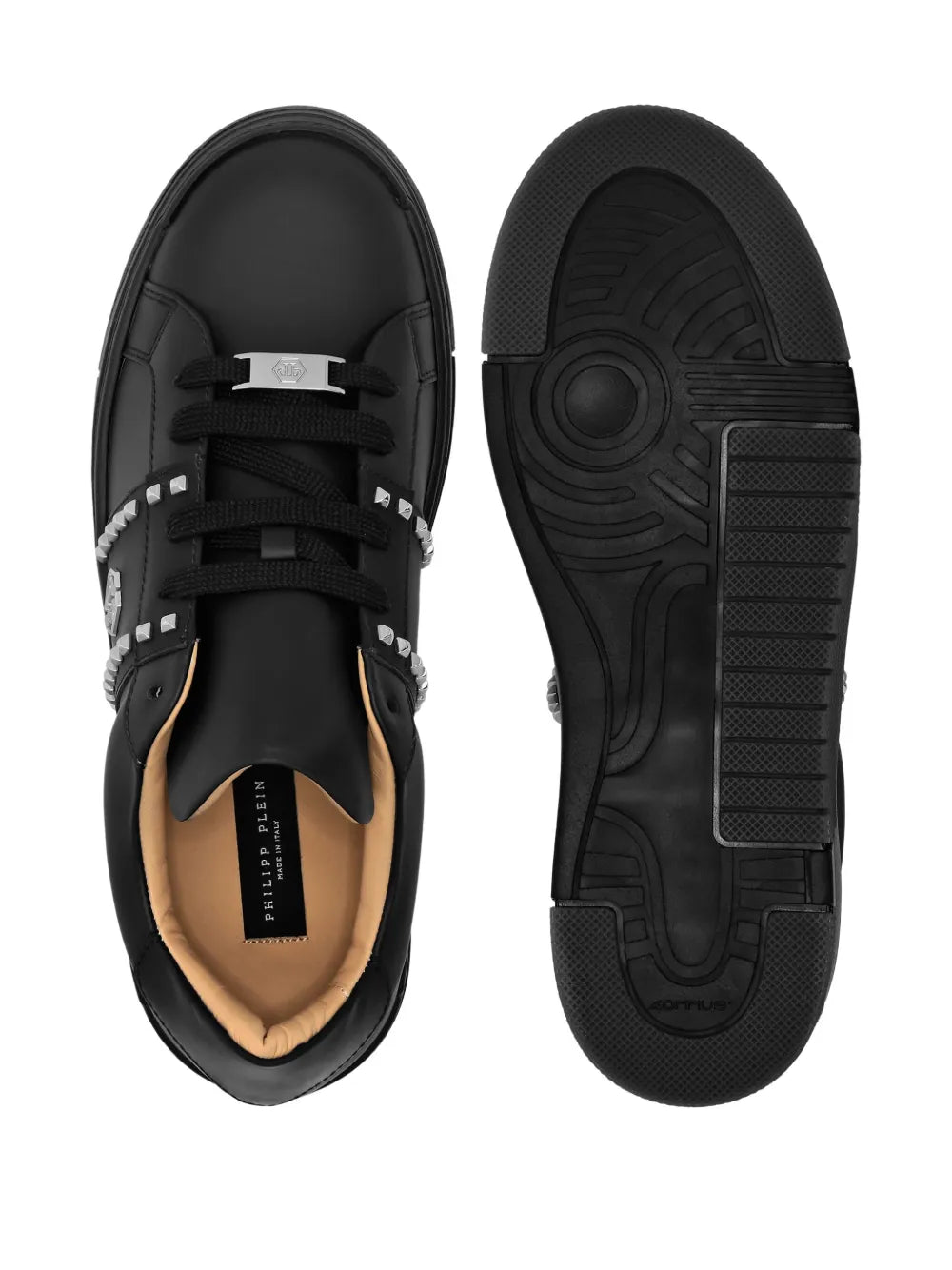 Philipp Plein Leather Sneakers