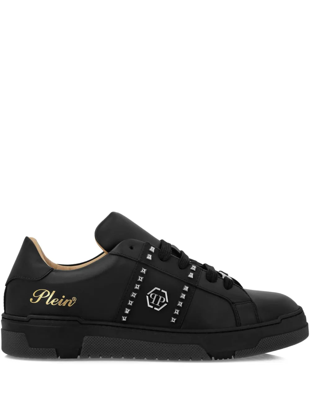 Philipp Plein Leather Sneakers