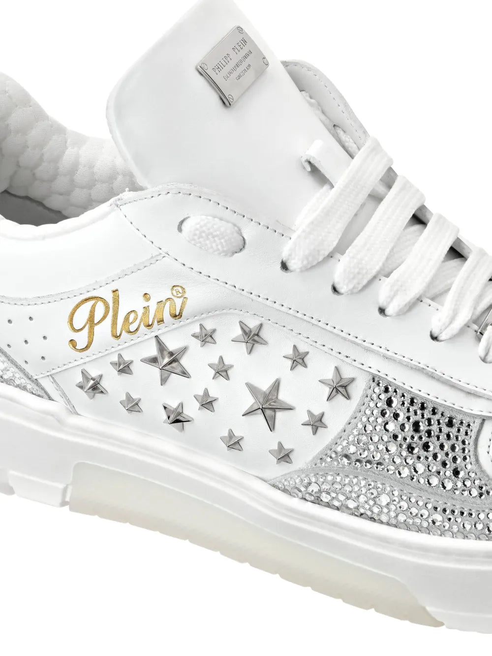 Philipp Plein Stud-Embellished Sneakers