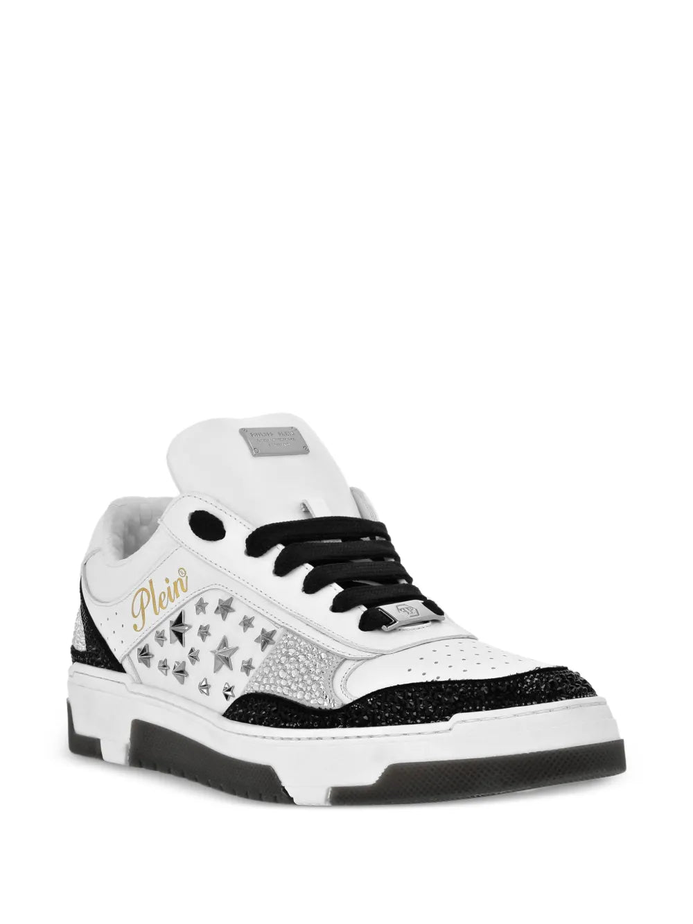 Philipp Plein Studded Leather Sneakers