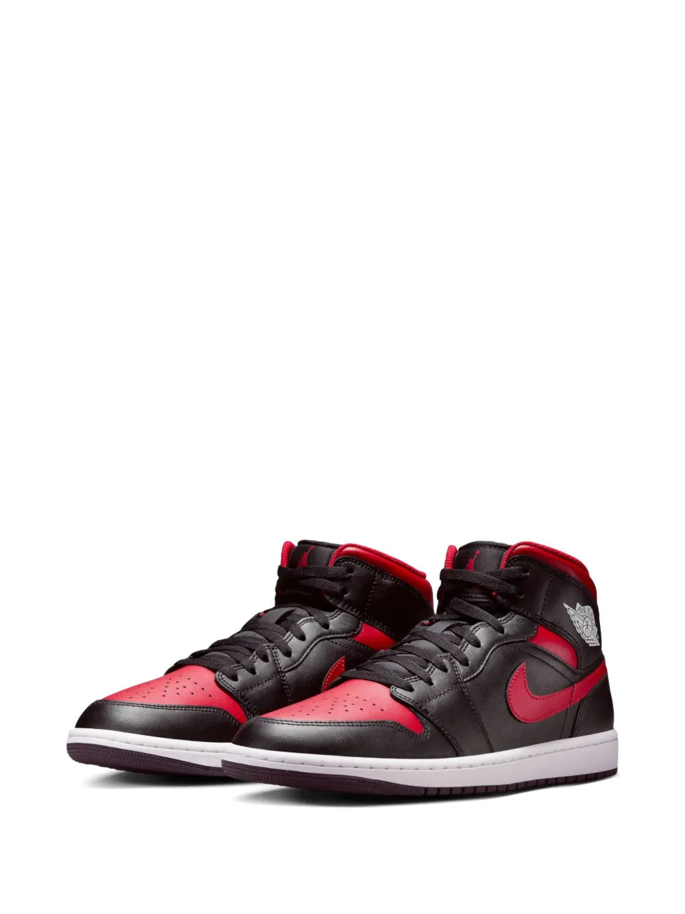 Jordan Jordan 1 Mid Bred Twist - Black/Varsity Red/Summit White Sneakers