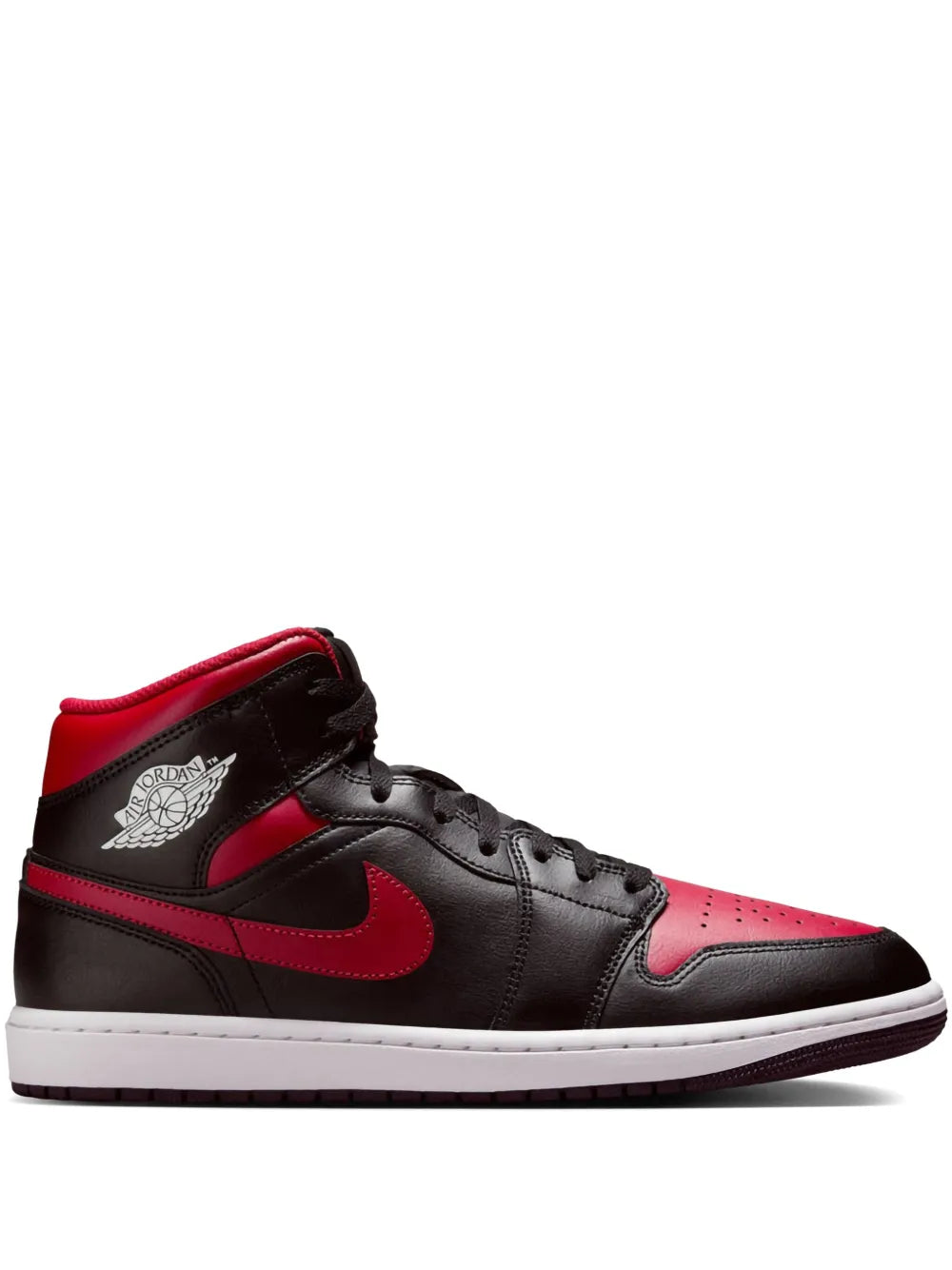 Jordan Jordan 1 Mid Bred Twist - Black/Varsity Red/Summit White Sneakers