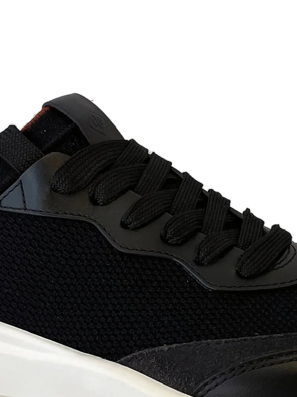 Loro Piana Mesh-Panel Leather Sneakers