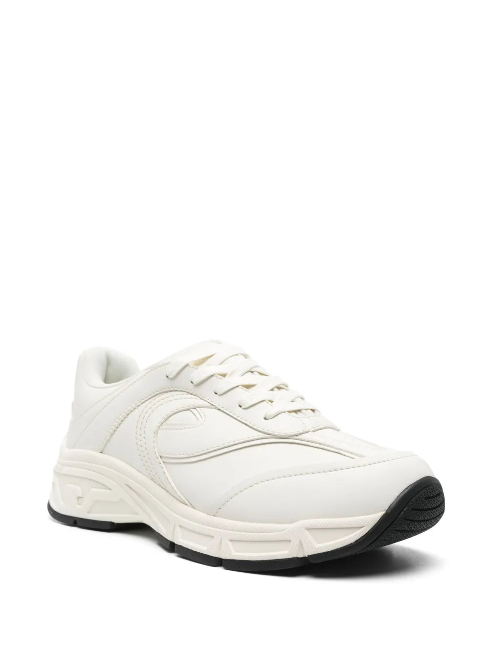 Emporio Armani Rubberised-Logo Sneakers