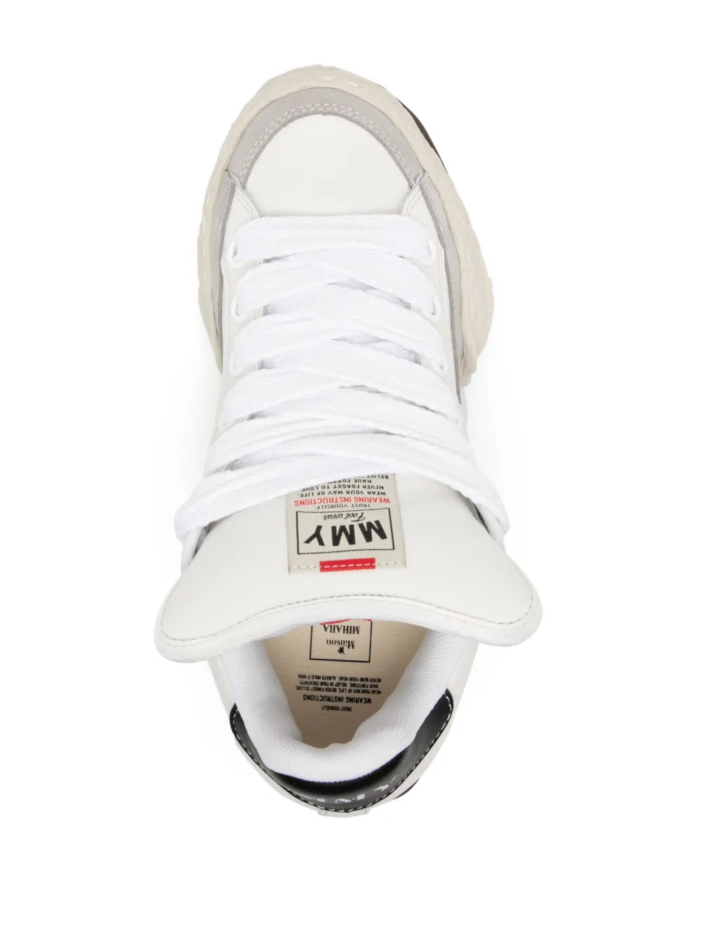 Maison Mihara Yasuhiro Puffer Og Sole White Sneakers