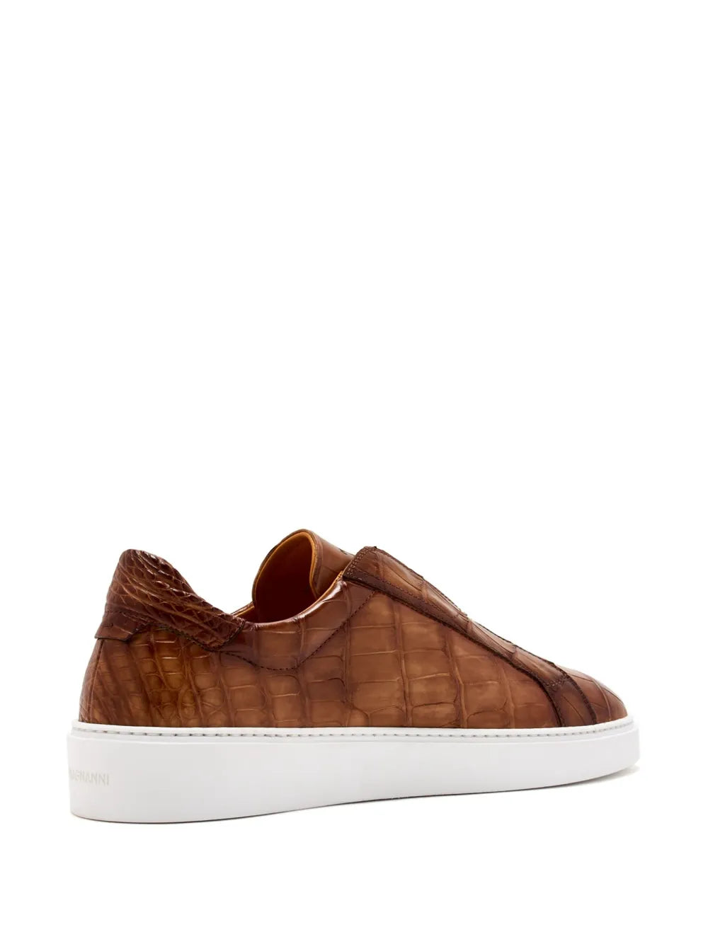 Magnanni Crocodile-Embossed Trainers